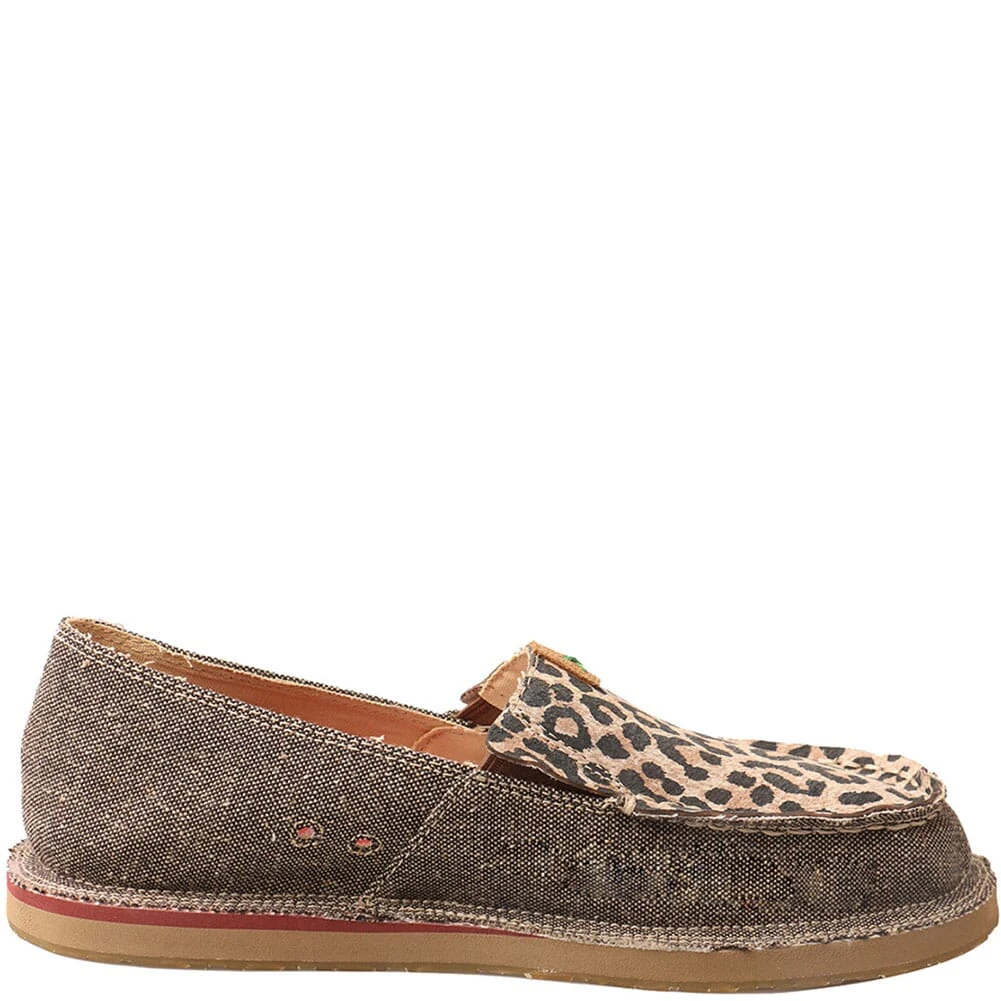 Twisted X Women's EcoTWX Slip-On Loafers - Dust/Leopard 3 Twisted X Women's EcoTWX Slip-On Loafers - Dust/Leopard - Image 3