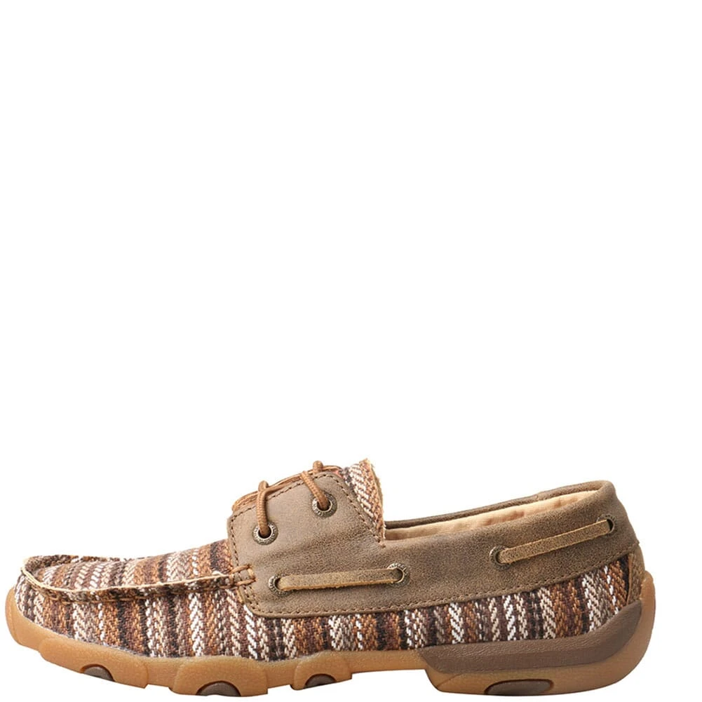 Twisted X Women's Boat Shoe Driving Moc - Multi/Bomber 2 Twisted X Women's Boat Shoe Driving Moc - Multi/Bomber - Image 2