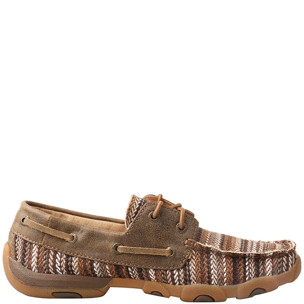 Twisted X Women's Boat Shoe Driving Moc - Multi/Bomber 3 Twisted X Women's Boat Shoe Driving Moc - Multi/Bomber - Image 3