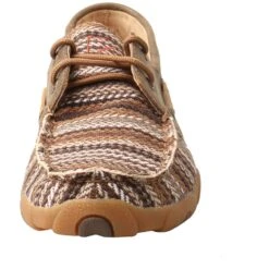 Twisted X Women's Boat Shoe Driving Moc - Multi/Bomber 10 Twisted X Women's Boat Shoe Driving Moc - Multi/Bomber -Elliotts Boots Shop TXWDM0114 4