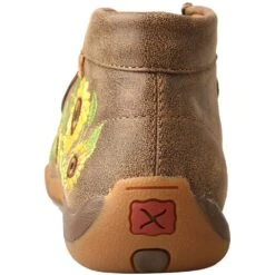 Twisted X Women's Driving Moc Chukka - Bomber/Sunflower -Elliotts Boots Shop TXWDM0128 3