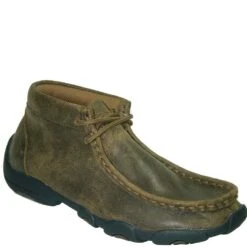 Twisted X Kid's Driving Moccasin Shoes - Bomber/Bomber