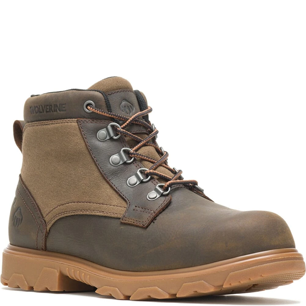 Wolverine Men's Drummond Canvas Casual Chukkas - Coffee 4 Wolverine Men's Drummond Canvas Casual Chukkas - Coffee - Image 4